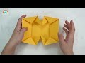 서랍 종이접기 상자 접기로 서랍 접기를 해 보세요. origami paper drawer