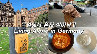 🇩🇪독일 출국 브이로그 | 내가 유진초이라니 | 독일 방문학생 | 하이델베르크 당일치기