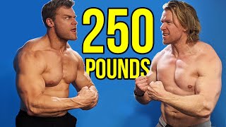 Which Brother Can Reach 250 Lbs First? | Incredible Bulk Bros