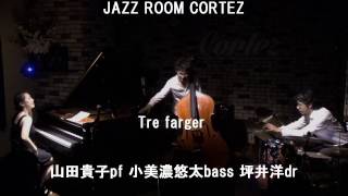 Tre farger  山田貴子pf 小美濃悠太bass 坪井洋dr　『momo』