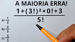 🔥 MATEMÁTICA BÁSICA - QUANTO VALE A EXPRESSÃO NUMÉRICA❓