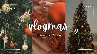 Vlogmas🎄✨ Decoramos el apartamento de navidad | Slow living vlog #4