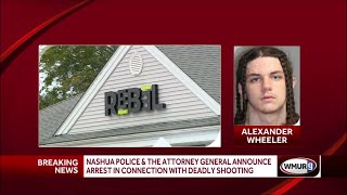 Nashua police & the attorney general announce arrest in connection with deadly shooting