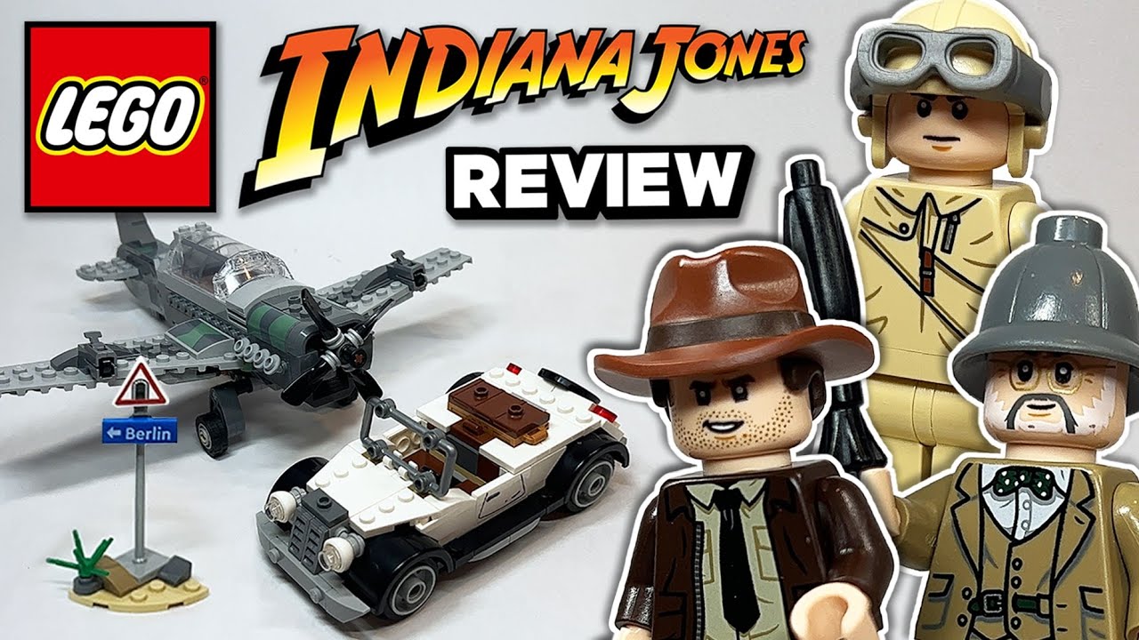 Lego Indiana Jones Fighter Plane Chase 77012 2023 Set Review