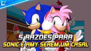 5 Motivos para Sonic e Amy Se Tornarem um Casal URGENTEMENTE