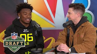 Clemson linebacker Barrett Carter is 'comfortable anywhere' on defense | 2025 NFL Draft | NFL on NBC