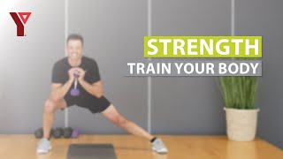 Challenge Your Total Body Strength with Dumbbells and Body Weight