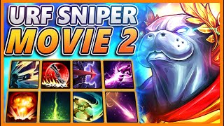 THREE HOURS OF MY BEST URF SNIPER CONTENT (URF MOVIE 17) - BunnyFuFuu | League of Legends