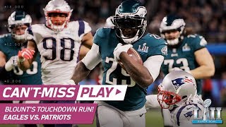 Jeffery's Sideline Snag Sets Up Blount's Big TD to Extend Lead! | Can't-Miss Play | Super Bowl LII