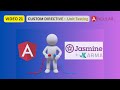 How to Test Custom Directives in Angular | HighlightDirective Unit Test