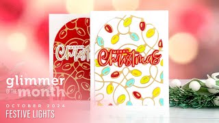 Spellbinders October 2024 Glimmer Hot Foil Kit of the Month – Festive Lights