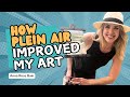 How Plein Air Painting Improved My Art (in every way!) - with Anna Rose Bain