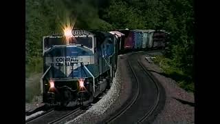 Conrail SD80MACs on The Boston Line