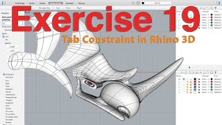How to Create a Tab Constraint in Rhino 3D