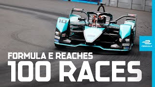 100 RACES! 8 SEASONS OF ELECTRIFYING DRAMA | ABB FIA Formula E World Championship