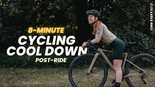 8 Min. Post-Ride Stretching Routine | For Endurance Athletes & Triathletes | No Talking