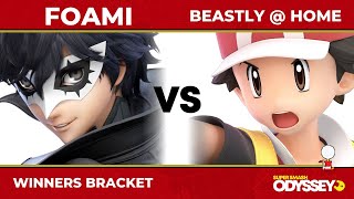 SSO 107 - Winners Bracket - Foami (Joker) VS Beastly@Home (PT) - SSBU Ultimate