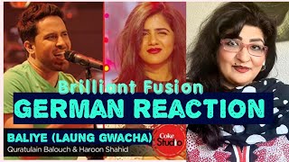 German Reaction | Baliye (Laung Gawacha) | Quratulain Baloch & Haroon Shahid | Coke Studio Season 9