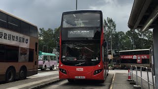 [長陣妖后來回白石角] 九龍巴士 KMB Volvo B8L V6X66 @ 272A 大學站 University Station 🔄白石角 Pak Shek Kok（循環線 Circular）