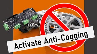 Activating Anti-Cogging on the ODrive Robotics Controller (smooth brushless motor control)