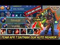 TEAM AFK? ALDOUS 500 STACK MENIT 13 AUTO ACAK ACAK MUSUH SAMPE KE AKARNYA BOY! - Mobile legends