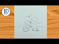 How to draw a couple | Pencil drawing love couple | Easy couple art