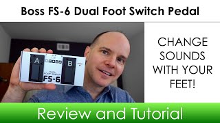 Why You Need A Boss FS-6 Dual Foot Switch | Nord Stage Keyboard