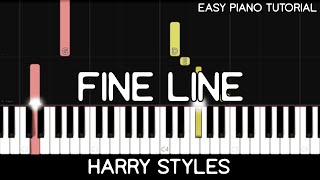 Harry Styles - Fine Line (Easy Piano Tutorial)