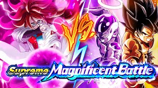 AGL ANDROID 21 VS GOKU AND FRIEZA VIEWER CHALLENGE! (Dokkan Battle)