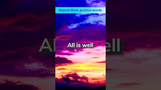 All Is Well [AFFIRMATIONS] 💙 Guided Meditation 💙 Law of Attraction - Manifestation