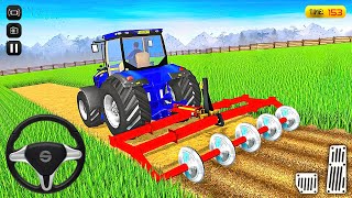 Village Farming Tractor Driving Simulator - Harvester Tractor Driver Games - Android Gameplay