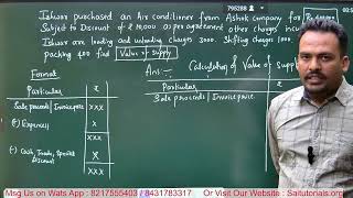 value of supply under gst, gst b.com 5th semester, important,