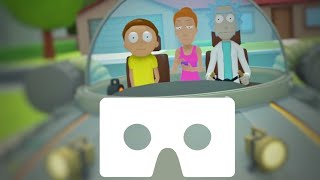 Rick and Morty Rick-ality SBS 3D VR Oculus Game not 360 Google Cardboard #2