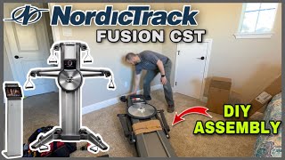 NordicTrack Fusion Cable Strength Trainer (CST) Assembly | How To DIY
