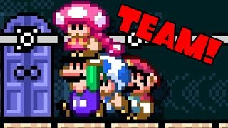 Super Mario Maker 2 Multiplayer Co-Op with Friends!