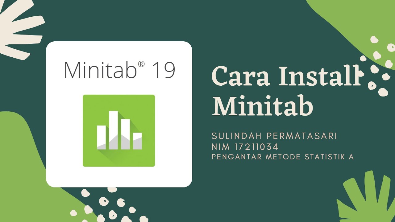 Cara Menginstall Minitab 19 - YouTube