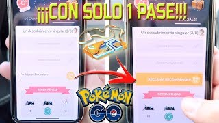 ¡TRUCO COMO HACER INVESTIGACIÓN ESPECIAL de 2 o 10 INCURSIONES con SOLO 1 PASE! Pokémon GO [Keibron]