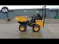 2016 jcb 1t hi tip dumper