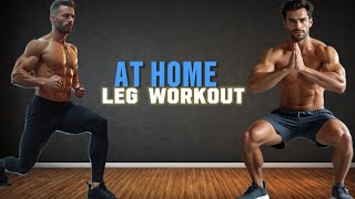 Follow along leg workout at home