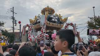 令和5年  浜の宮天満宮   御旅所  天神  台場差し