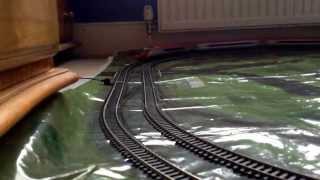 Hornby Pendolino running at full speed