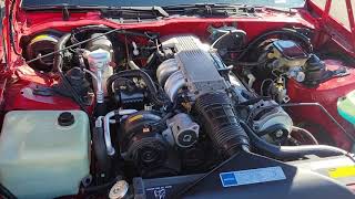 1991 Camaro Z28 5.7 engine running