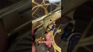 Gold Girsan Browning Hi-Power 9mm #gold #guns #prestige #headshot #girsan #browning