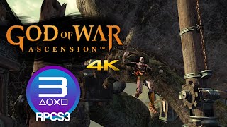 RPCS3 0.0.14 | God of War Ascension 4K UHD | PS3 Emulator Gameplay