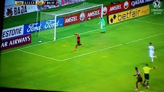 gol Gabigol de penalty | fla 3 X 2 LDU