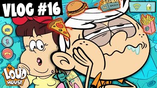 Lincoln Eats Way Too Much!! Lincoln & Ronnie Anne's Vlog #16 | The Loud House