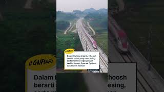 Kereta cepat Jakarta-Bandung (KCJB) diberi nama “Whoosh” #shrots