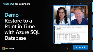 Demo: Restore to a Point in Time with Azure SQL Database | Azure SQL for beginners (Ep. 47)