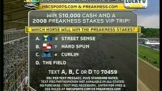 Curlin - 2007 Preakness Stakes - NBC (Full Broadcast)
