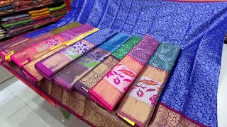 వారేవా అనిపించే సారీస్ !! Banarasi Silk Saree \u0026 Chanderi Silk Saree , బ్యూటిఫుల్ కలెక్షన్